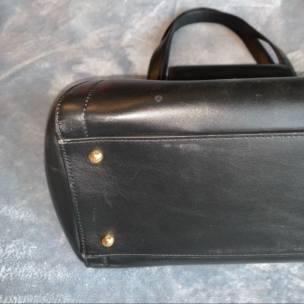 Ralph Lauren leather black shoulder bag - Picture 5 of 14